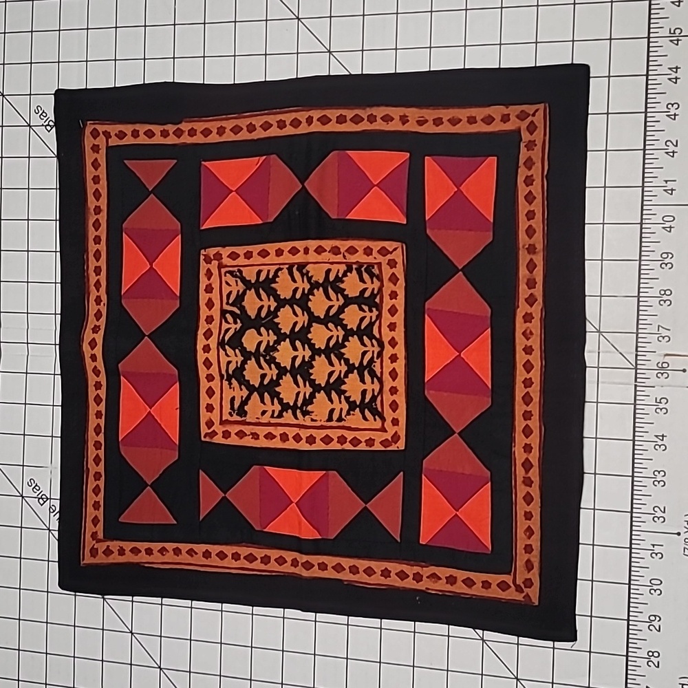 Vintage Indian Pillow Cover - New Unused - 2000‎
